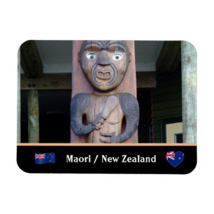 Maori Warrior & Indigene Stämme /Neuseeland Magnet