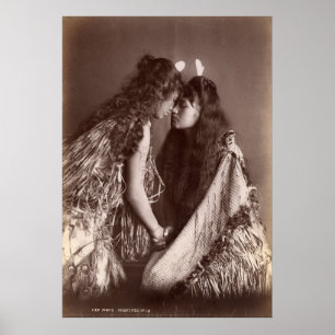 Maori Women, Neuseeland Poster