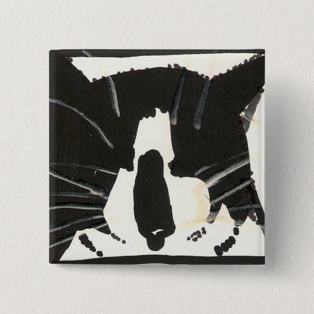 "Maow" Knopf Button (Vorderseite)