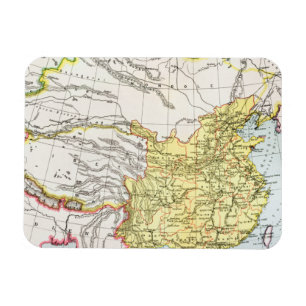 MAP: CHINA, 1910 MAGNET