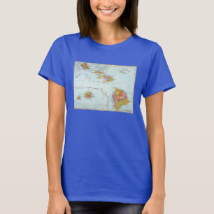 Map: Hawaii, 1905 T-Shirt