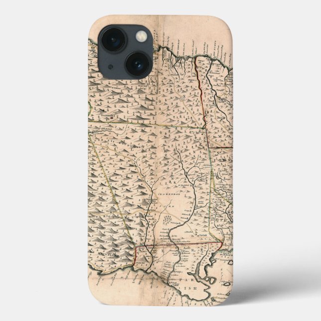 MAP: JAMAICA, 1755 2 Case-Mate iPhone HÜLLE (Rückseite)