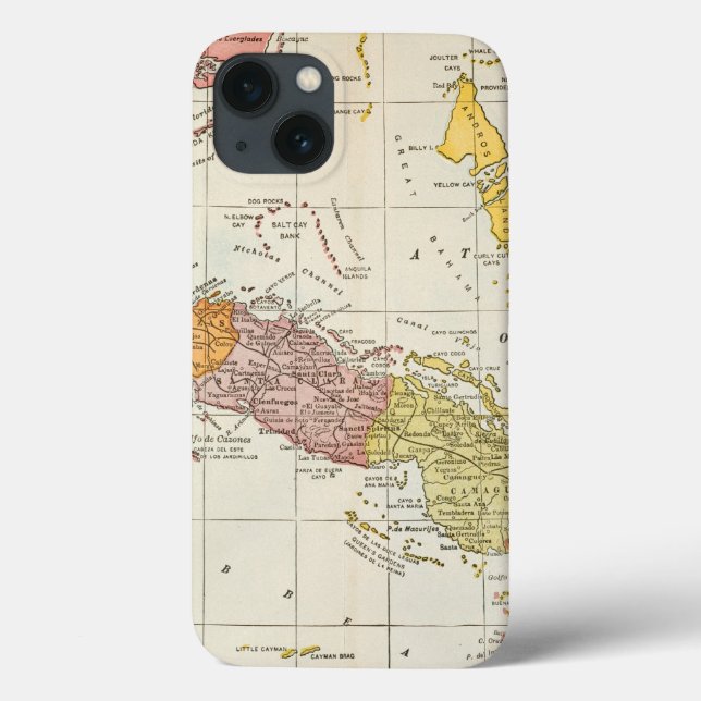 MAP: KUBA, 1900 Case-Mate iPhone HÜLLE (Rückseite)