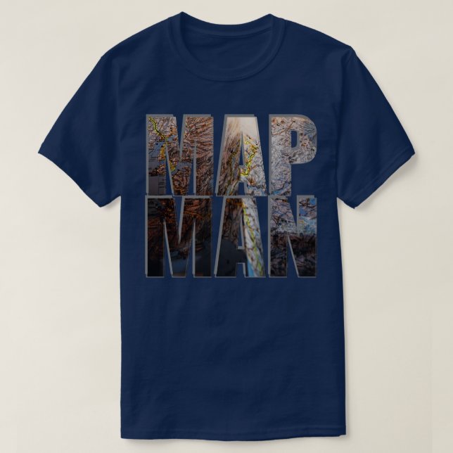 MAP MAN T-Shirt (Design vorne)