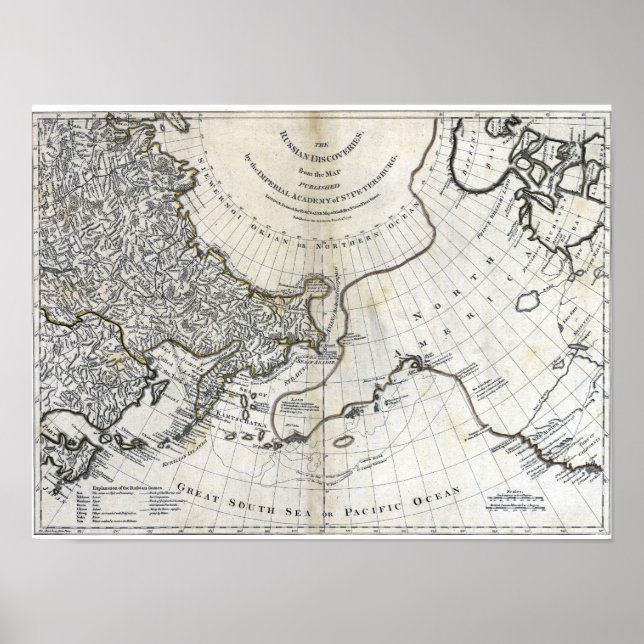 MAP: NORTH PACIFIC POSTER (Vorne)