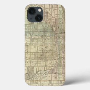 Map Of Chicago iPhone 13 Hülle