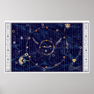 Map of the Universe Poster