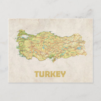 MAP POSTCARDS in der Türkei Postkarte