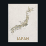 MAP POSTCARDS in Japan Postkarte<br><div class="desc">Japan</div>