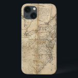 MAP: USA, 1783 iPhone 13 HÜLLE<br><div class="desc">"Die Vereinigten Staaten gemäß dem endgültigen Friedensvertrag unterzeichnet in Paris Sept. 3d. 1783." Karte von William McMurray,  1784.</div>