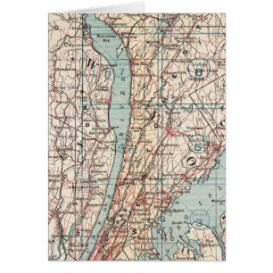 Map Westchester Landkreis, New York