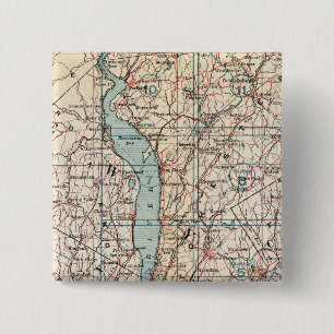 Map Westchester Landkreis, New York Button