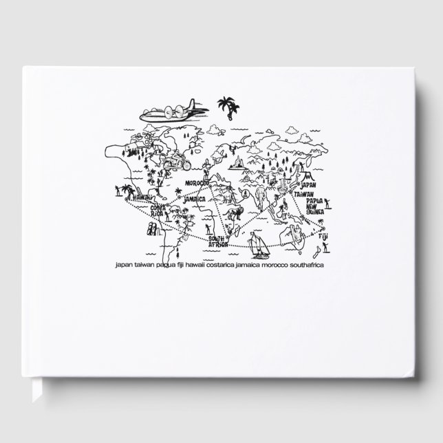 map world adventure world gästebuch (Vorderseite)