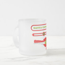 MAPA DE SANTA CATARINA. SAMER BRASIL MATTGLASTASSE