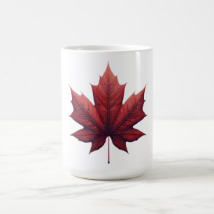 Mapel Leaf, Ahornblatt Kaffeetasse