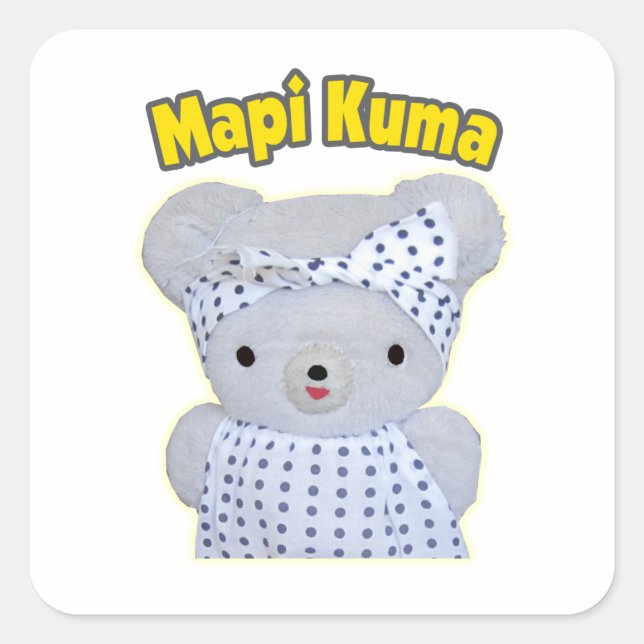 Mapi Kuma Stickers #1 (Vorderseite)