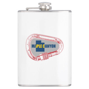 Maple Canyon Klettergarten Flachmann