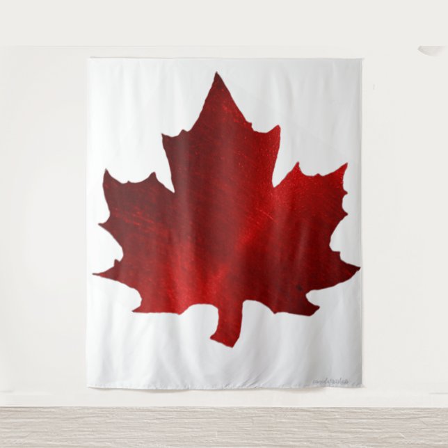 MAPLE LEAF JELLO WANDTEPPICH (Vorderseite)
