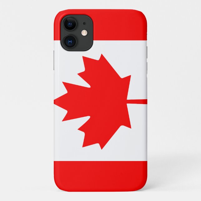 Maple Majestät: kanadische Flagge Handy-Fall Case-Mate iPhone Hülle (Rückseite)