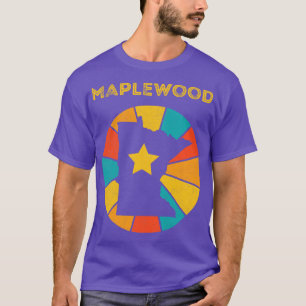 Maplewood Minnesota Vintag Distressed Souvenir 1 T-Shirt