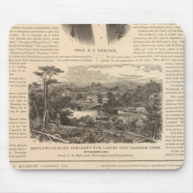 Maplewood Music Seminar für Damen Mousepad (Vorne)