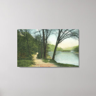 Maplewood-Park-indische Spur Leinwanddruck