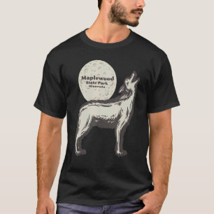 Maplewood Staat Park Minnesota MN Wolf Moon Vacati T-Shirt