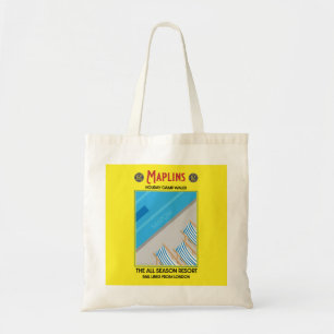 Maplins Vintage britische Feriencamps Tragetasche