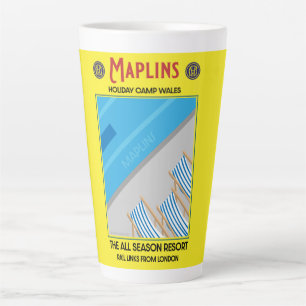 Maplins Vintage britische Ferienlager Milchtasse