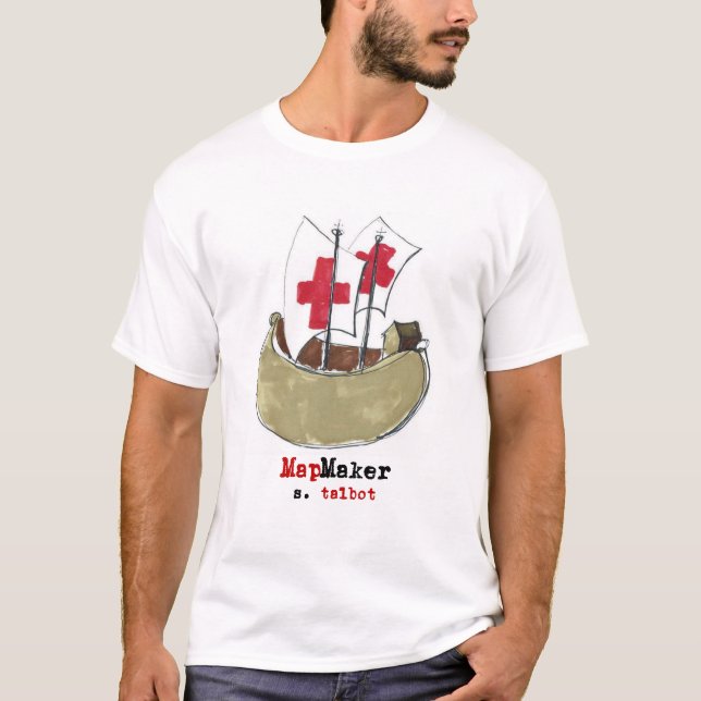 MapMaker-T-Shirt T-Shirt (Vorderseite)