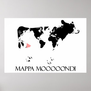 Mappa Moooondi Poster