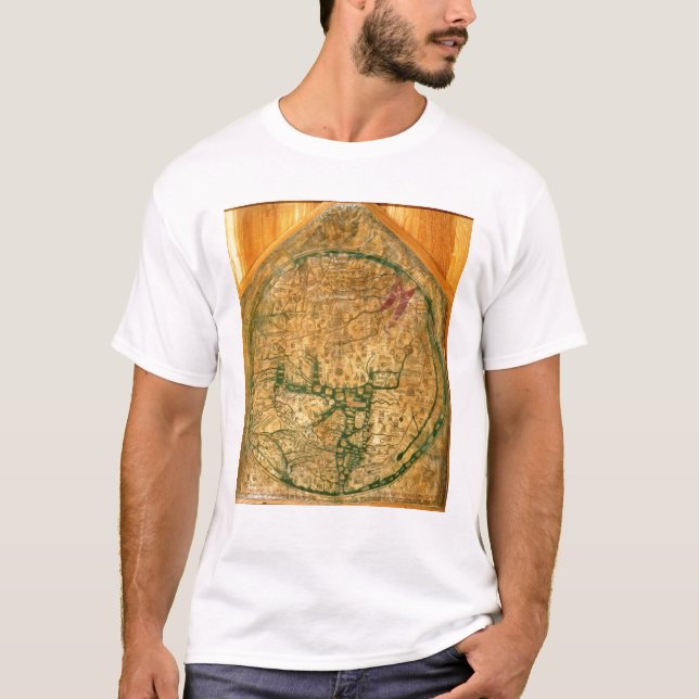 Mappa Mundi, c.1290 T-Shirt (Vorderseite)