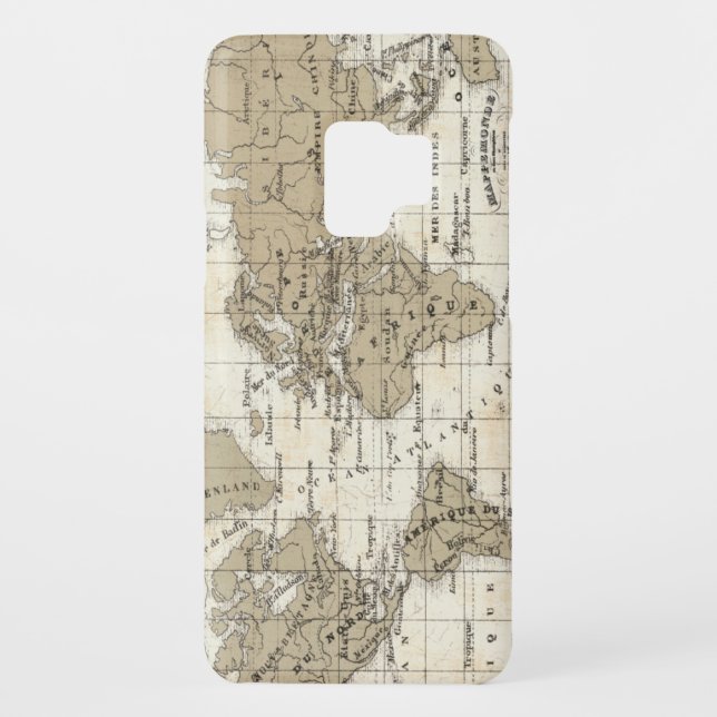 Mappemonde Case-Mate Samsung Galaxy Hülle (Rückseite)
