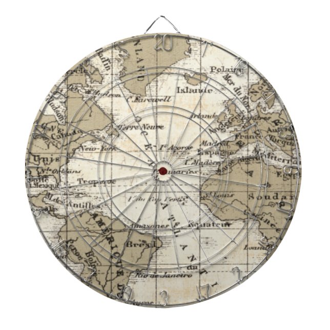Mappemonde Dartscheibe (vorne)