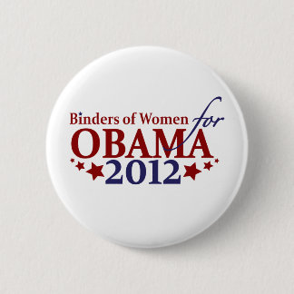 Mappen der Frauen für Obama 2012 Button