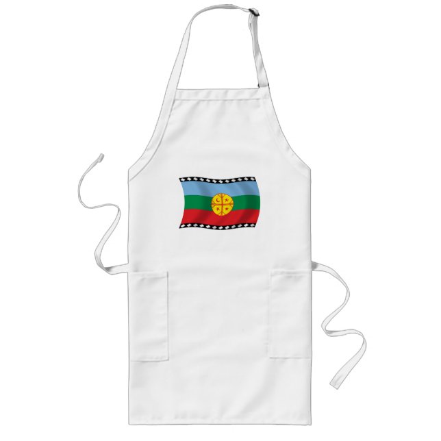 Mapuche-Flagge Schürze (Vorne)