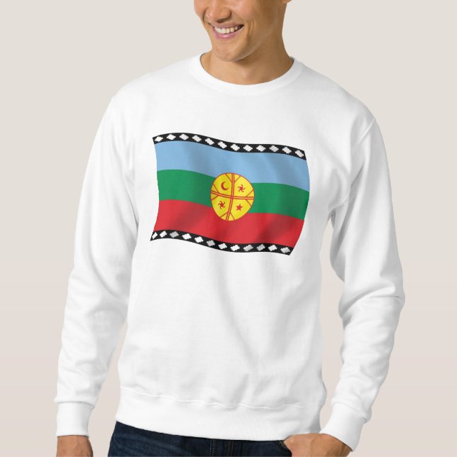 Mapuches-Flag-Shirt Sweatshirt (Vorderseite)