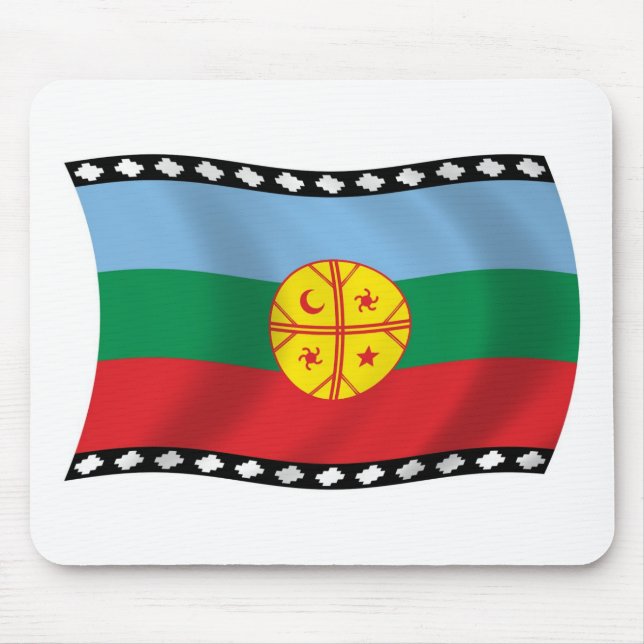 Mapuches-Flagge Mauspad (Vorne)