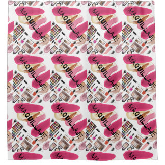 maquillaje/makeup duschvorhang