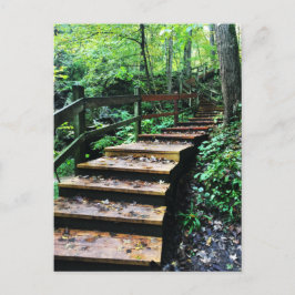 Maquoketa Höhlen Staat Parktreppe Postkarte