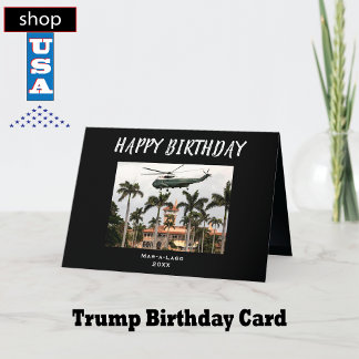 Mar-a-Lago Trump 🎉 Funny 40. Geburtstagskarte Einladung
