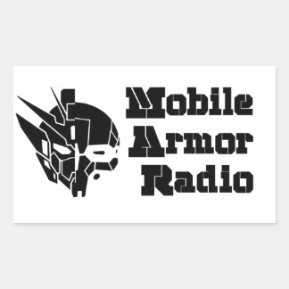 MAR-Aufkleber Rechteckiger Aufkleber