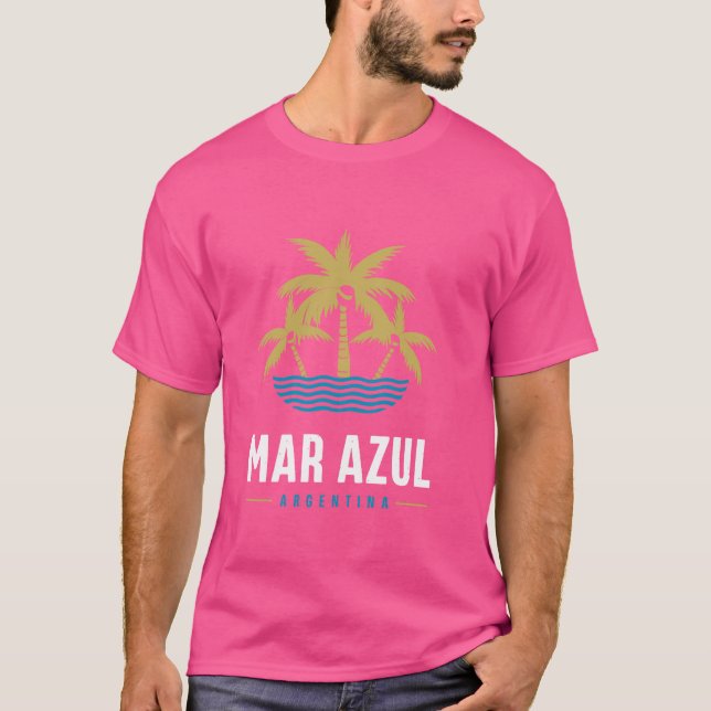 Mar Azul Argentinien T-Shirt (Vorderseite)
