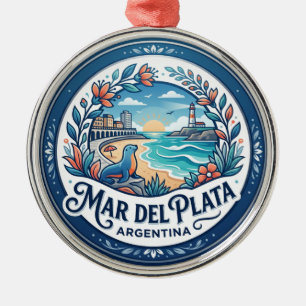 Mar del Plata Argentinien Ornament Aus Metall