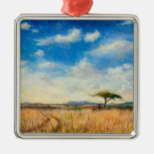 Mara-Landschaft 2012 Ornament Aus Metall
