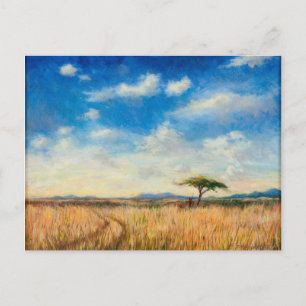 Mara-Landschaft 2012 Postkarte