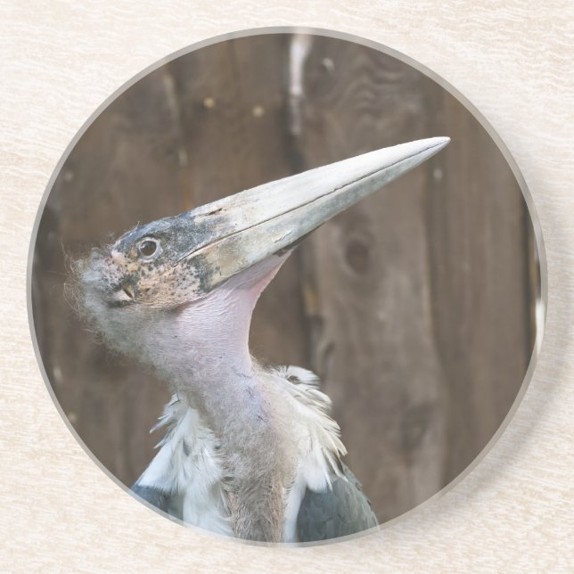 Marabu-Storch Untersetzer (Vorne)