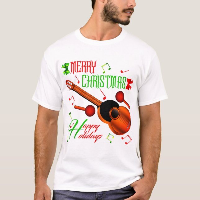 Marac und Cuatro Trini Christmas T-Shirt (Vorderseite)
