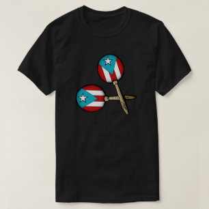 Maracas Boricua Instruments T-Shirt