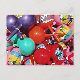 Maracas Postcard Postkarte